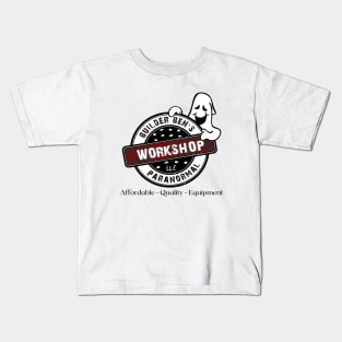 Builder Ben Paranormal Logo light colors (front) Kids T-Shirt